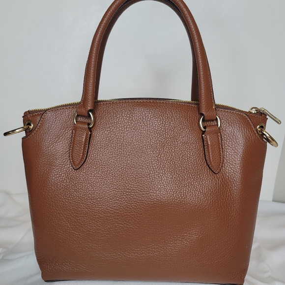 Coach leather cross body bag. - Picture 3 of 12